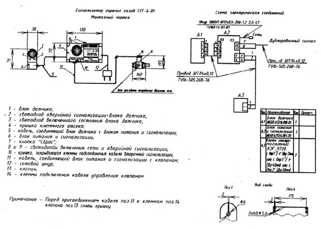 Сгг-6м схема подключения Сгг-6м схема подключения